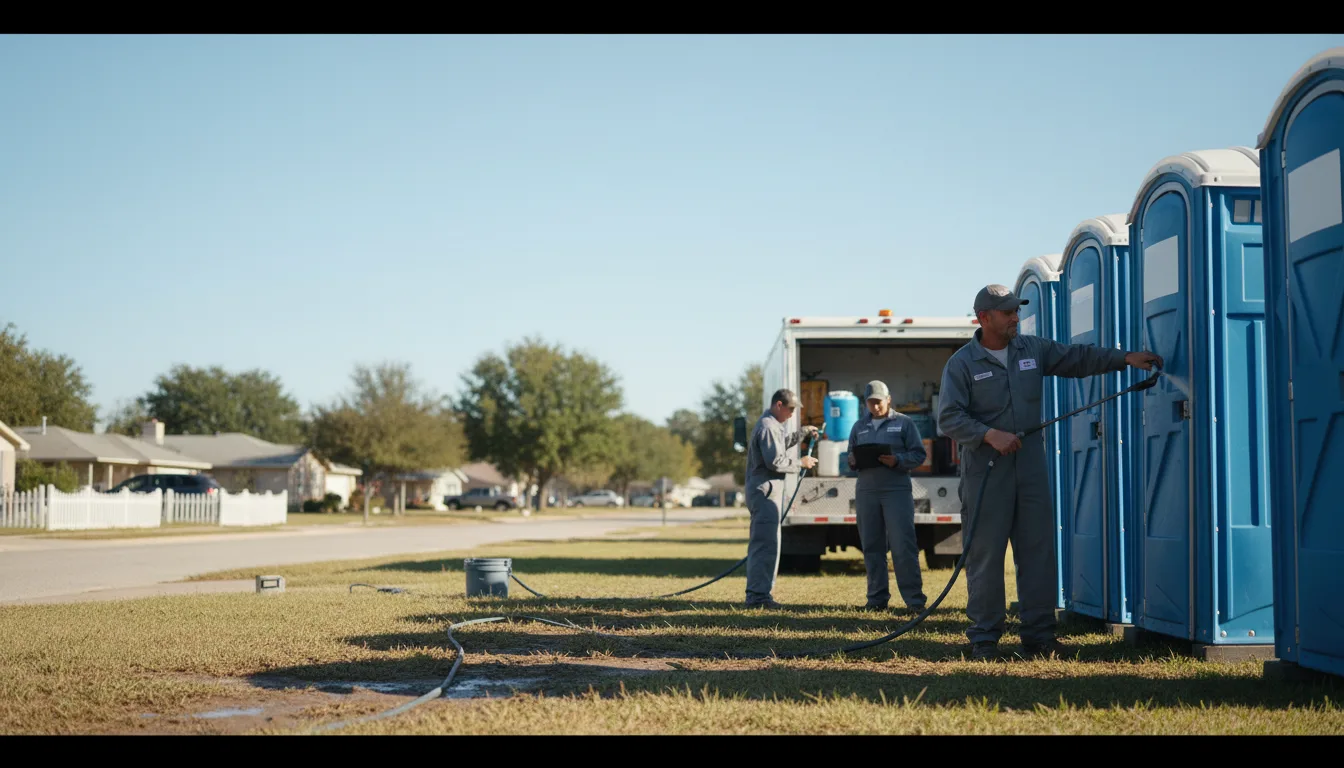 Long-Term Portable Toilet Rental in Hockingport, OH near me